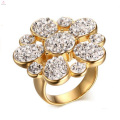 Wholesale 316L Handmade Design Crystal Rings Jewelry